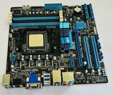 Asus M5A78L-M/USB3 REV: 1.00 Socket AM3+ DDR3 AMD Motherboard & AMD CPU