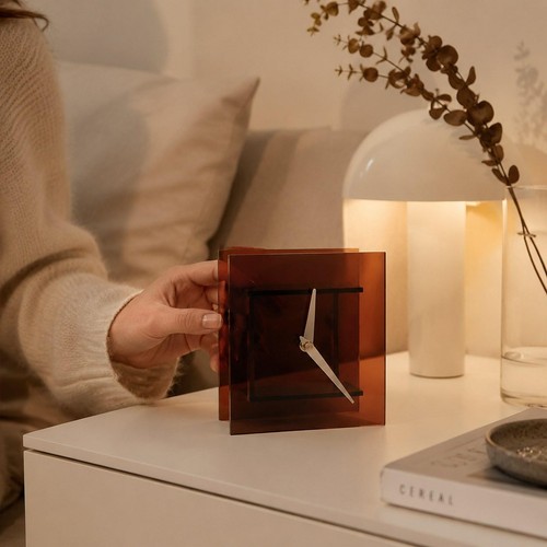 Table clock desk - desk,