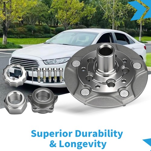 Front wheel bearing hub - wheel,
