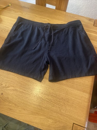 Womens next navy linen - womens, shorts