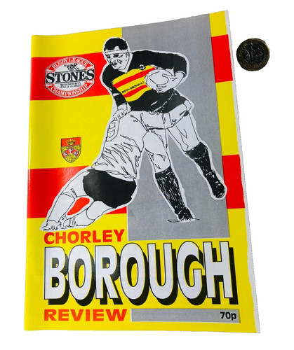 Rugby programme chorley - programme,