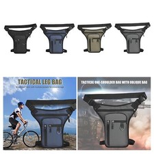 Thigh Drop Leg Bag Zip Closure