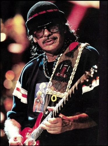 Carlos santana signature - signature, prs