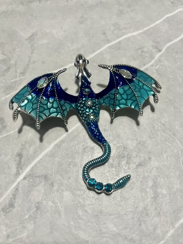 Blue mythical dragon new - blue,