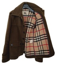 Mens LONDON by BURBERRY duffle/pea/car coat/jacket Size Medium. RRP £1,490.