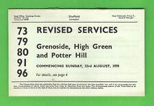 Sheffield Transport Bus