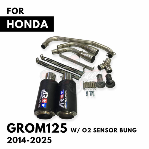 High mount dual exhaust - high,