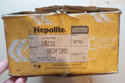 Hepolite bedford pistons - 4,