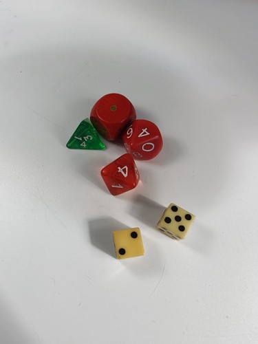 Vintage dice die gaming multi - die,
