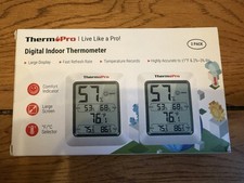 TP50 2 PCS Digital Hygrometer Indoor Thermometer Room Thermometer & Humidity ATL
