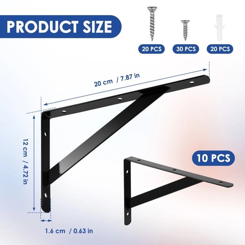 10pcs heavy duty stainless - 10pcs,