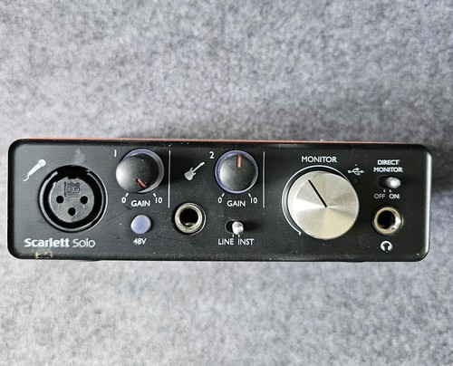 Focusrite scarlett solo 2nd - focusrite,