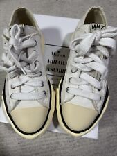 NEW Maison Mihara Yasuhiro MMY Trainers Shoes Sole Canvas Black White Beige Low