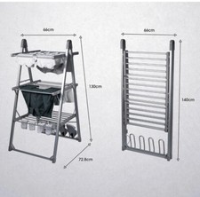 John Lewis Blakland Electric Clothes Dryer Heated Airer with 30 Rails Box Damage