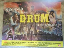 Drum UK Quad Movie Poster