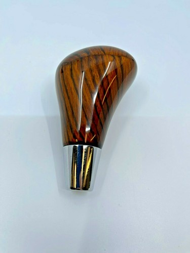 Zebrano wood shift - knob, gear