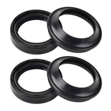 Black Front Fork Seals Dust