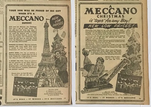 1950 newspaper ads - 2, for
