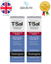 Neutrogena T/Sal Scalp Build-Up Control Shampoo - 133ml Pack Of 2 - UK SELLER