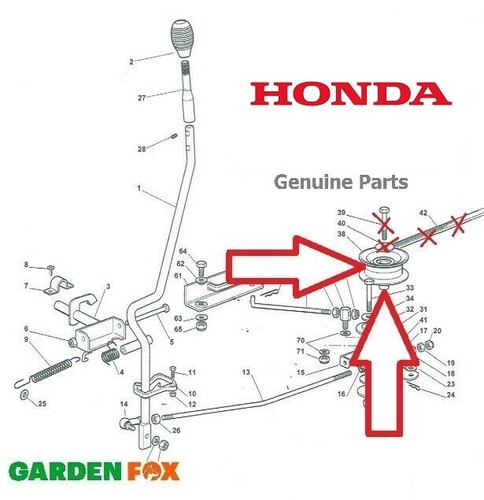 Genuine honda hf1211 - on,
