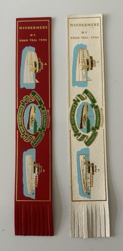 Leather windermere bookmarks - leather,