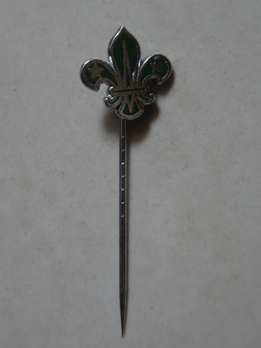 Scout membership green metal - membership,