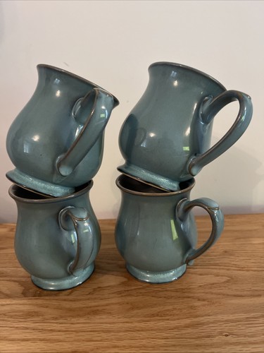 Denby regency green mugs set - denby,