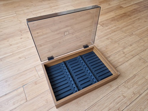 Vintage 1980s cassette case - cassette,