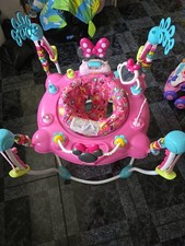 Disney minnie mouse jumperoo  bouncer baby toy activity jumping by bright starts