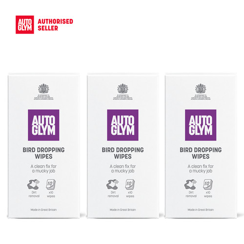 Autoglym bird dropping wipes - autoglym,