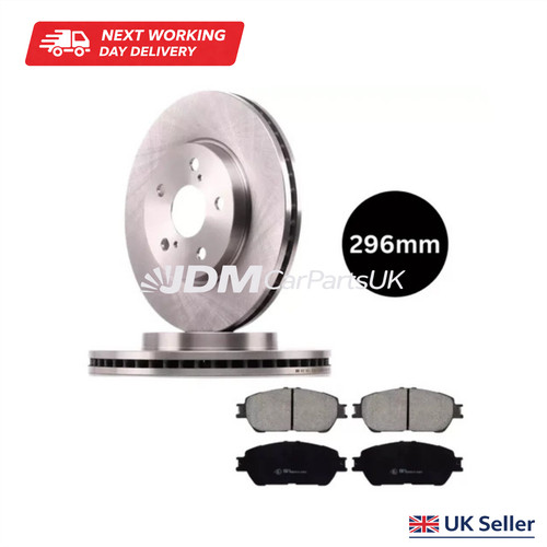 Front brake pads discs - front,
