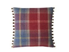 Balmoral pompom trim Ruby