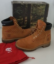 FW15 Supreme x Comme Des Garcons Timberland 6" boot UK 8.5 US 9 EU 43 CDG wheat