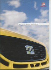 CAR PRICE LIST BROCHURE - SEAT