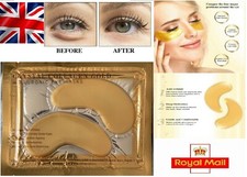 10 Pair Collagen 24k Gold Under Eye Gel Pad MASK Anti-Aging Wrinkle Face Patches