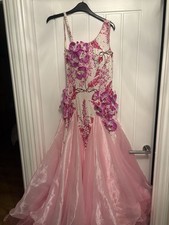 Pink Ballroom Dance Dress UK