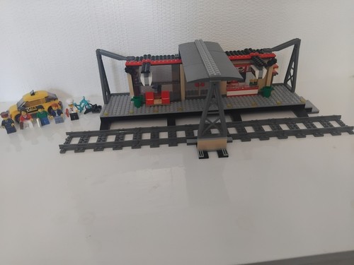 Lego city train station - city:,