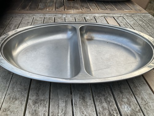 Large oval split - oval, serving