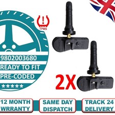 2X Pre-Programmed TPMS Sensor