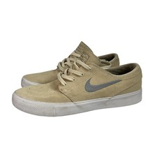 Nike SB Zoom Stefan Janoski RM Fossil Obsidian Mist Skate Shoes Suede Beige UK 6