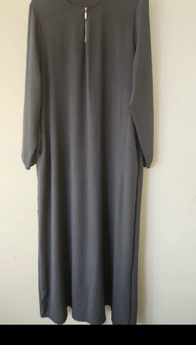 Modest zip abaya long - 1/4,