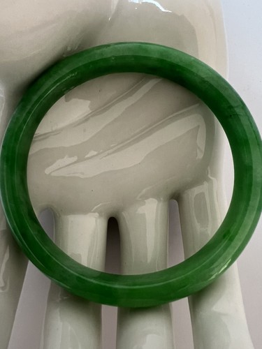 Genuine jade bangle bracelet - bangle,