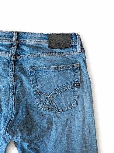 Gas men blue slim straight - blue, slim/straight