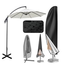 Large 205cm parasol - large, banana