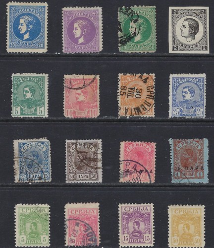 Old stamps from - old,
