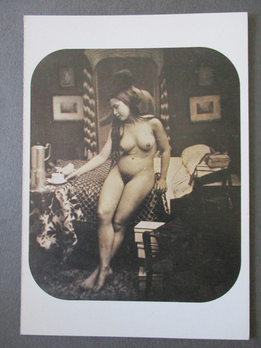 Postcard standing nude cup - postcard,