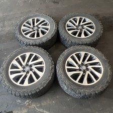 Nissan Navara Alloy Wheels Set 4x 7J x 18 inch Goodrich All Terrain Tyres 265 60