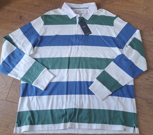 Mens pure cotton rugby - &,