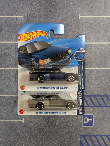 Hot wheels mercedes benz - '89, mercedes-benz