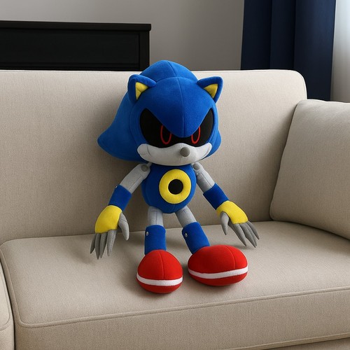 Takara tomy metal sonic plush - sonic,